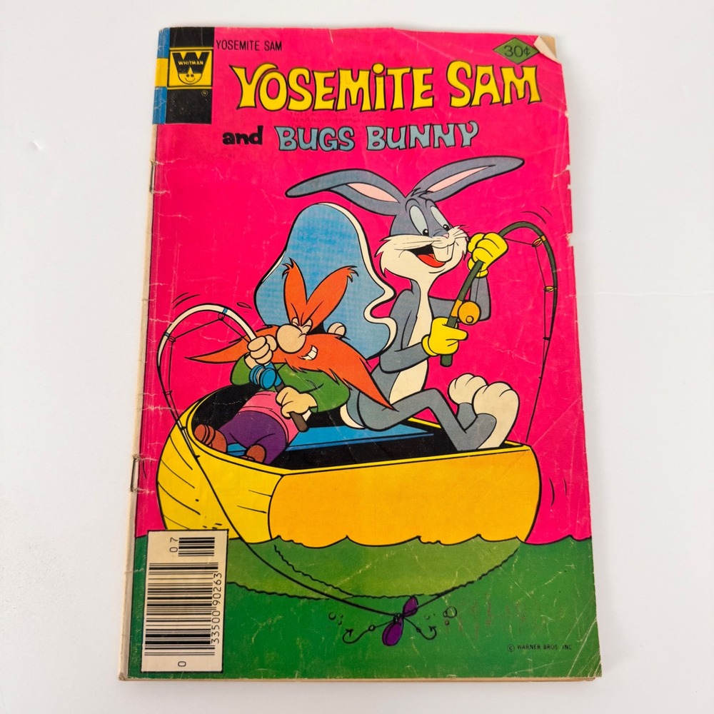 Whitman Yosemite Sam Bugs Bunny Comic Issue 45 Vintage 1977 Looney Tunes